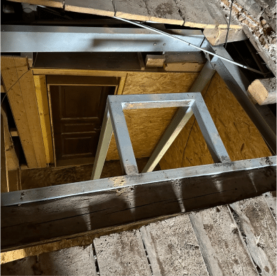 Création Trémie éscalier